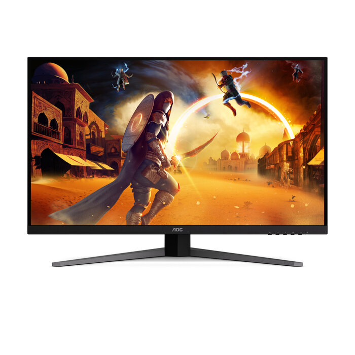 AOC AOC G4 U32G4U computer monitor 80 cm (31.5") 3840 x 2160 Pixels 4K Ultra HD Zwart, Rood
