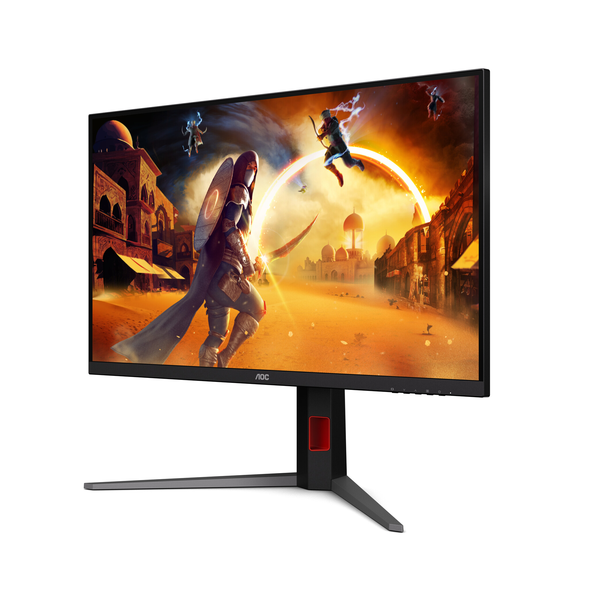AOC AOC G4 U32G4U computer monitor 80 cm (31.5") 3840 x 2160 Pixels 4K Ultra HD Zwart, Rood