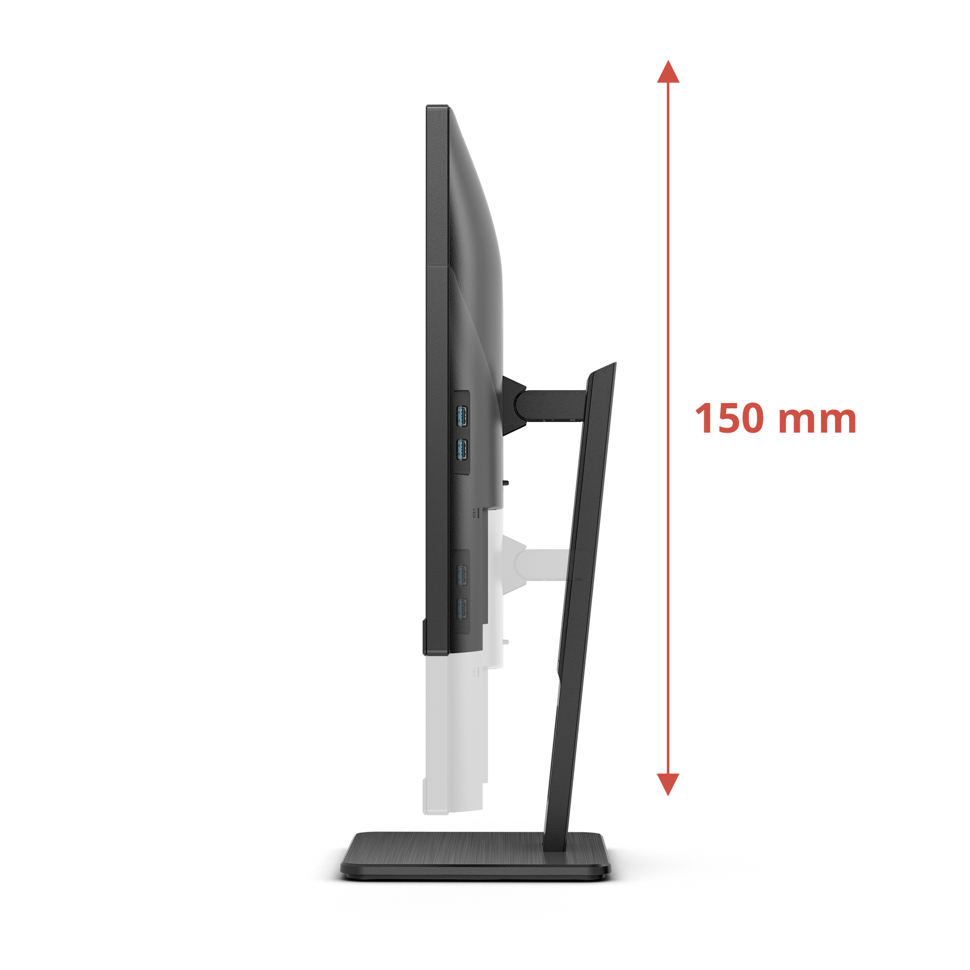 AOC AOC E3 U27E3UF computer monitor 68,6 cm (27") 3840 x 2160 Pixels 4K Ultra HD LED Zwart
