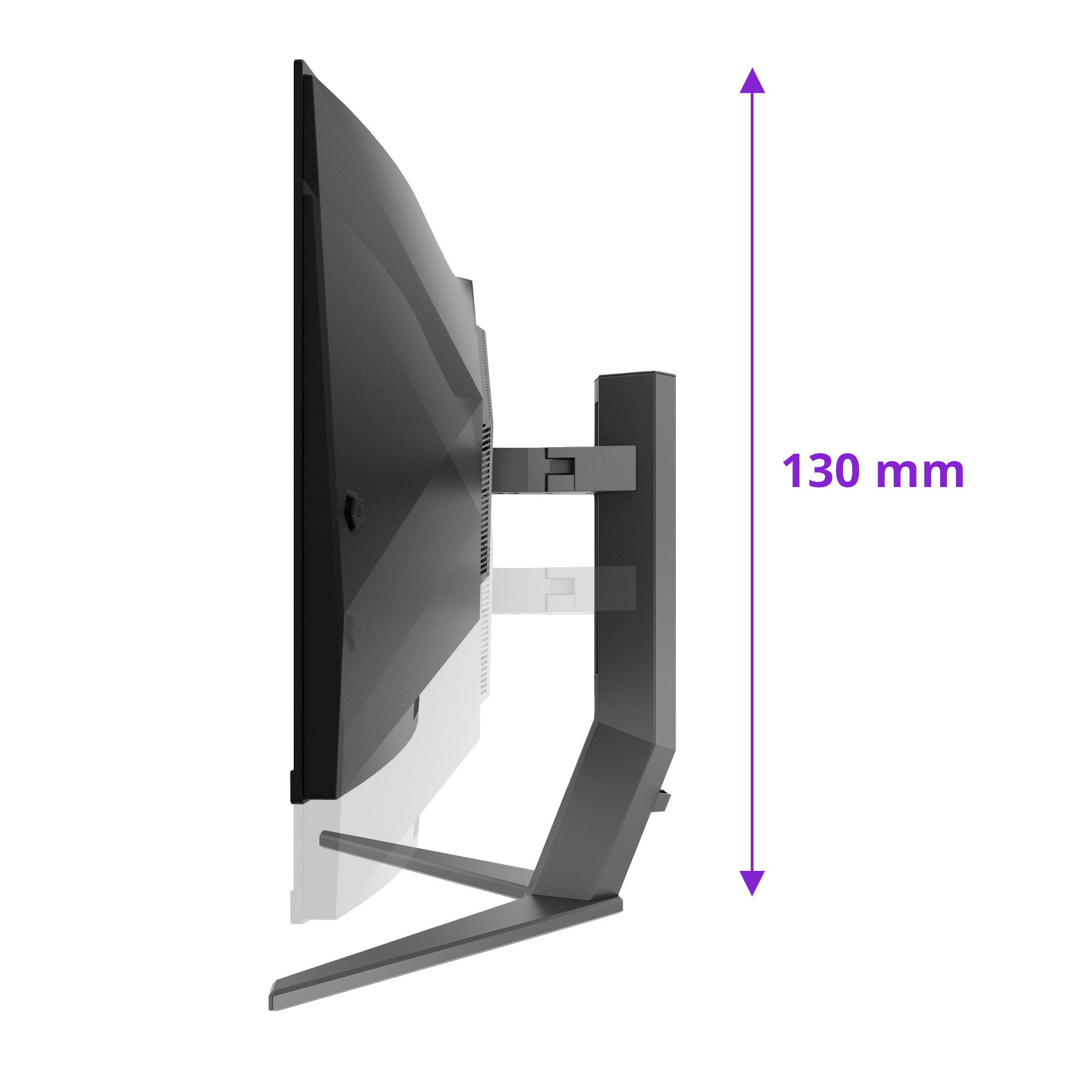 AOC AOC AGON PRO AG346UCDAM computer monitor 86,4 cm (34") 3440 x 1440 Pixels Wide Quad HD QD-OLED Zwart, Grijs