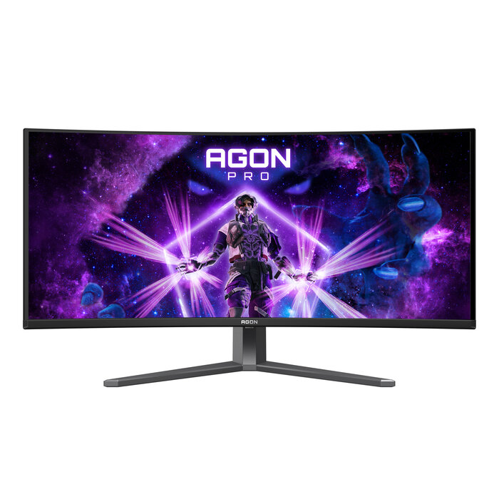 AOC AOC AGON PRO AG346UCDAM computer monitor 86,4 cm (34") 3440 x 1440 Pixels Wide Quad HD QD-OLED Zwart, Grijs