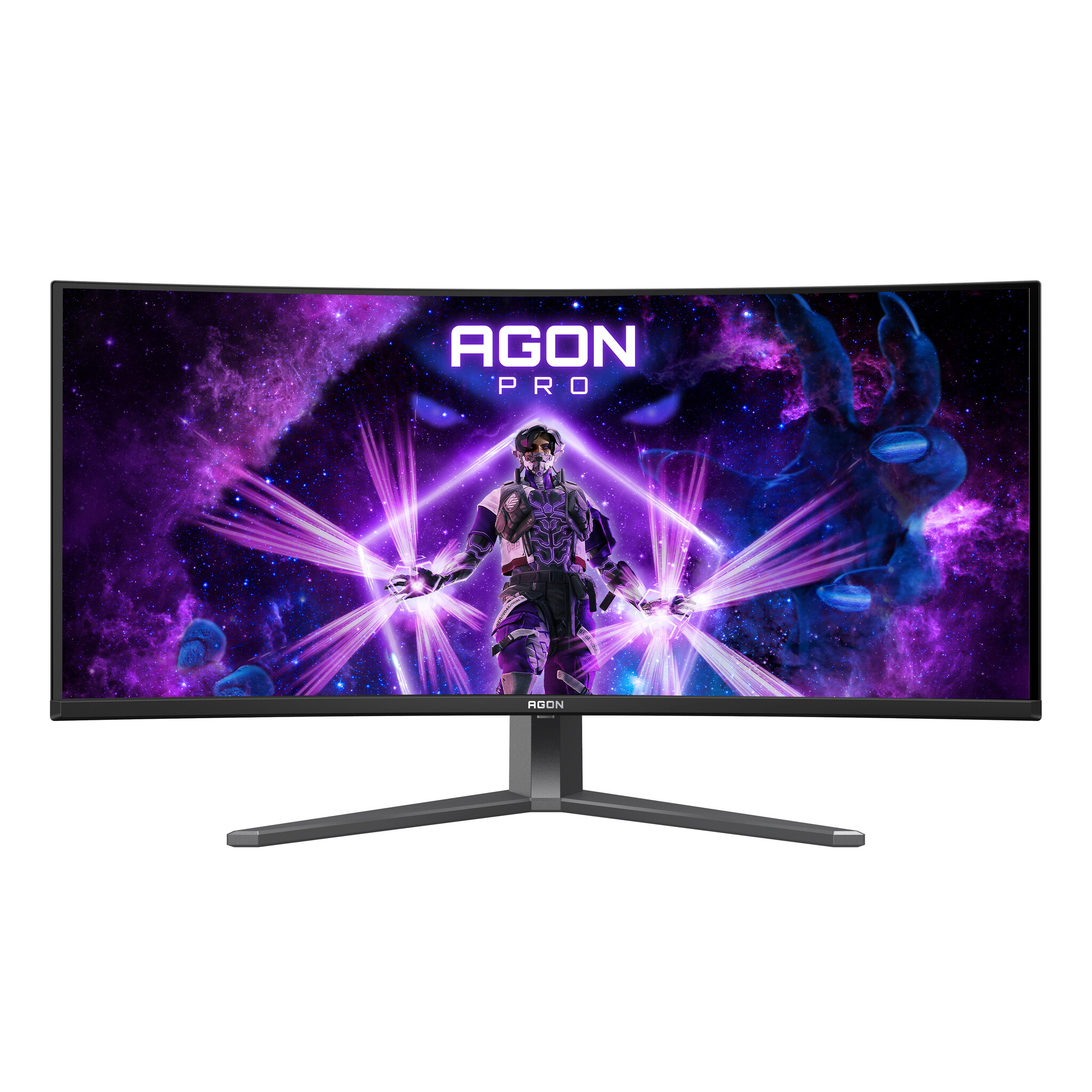 AOC AOC AGON PRO AG346UCDAM computer monitor 86,4 cm (34") 3440 x 1440 Pixels Wide Quad HD QD-OLED Zwart, Grijs