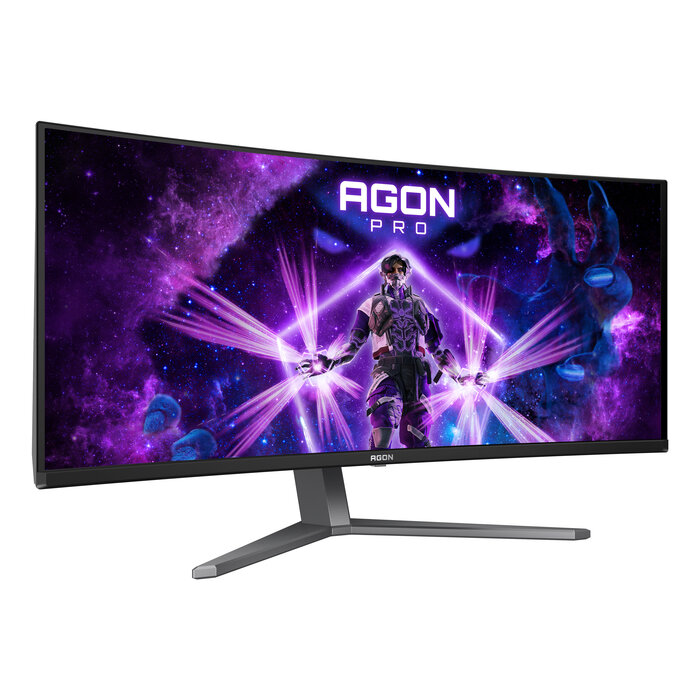 AOC AOC AGON PRO AG346UCDAM computer monitor 86,4 cm (34") 3440 x 1440 Pixels Wide Quad HD QD-OLED Zwart, Grijs