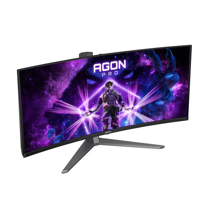AOC AOC AGON PRO AG346UCDAM computer monitor 86,4 cm (34") 3440 x 1440 Pixels Wide Quad HD QD-OLED Zwart, Grijs