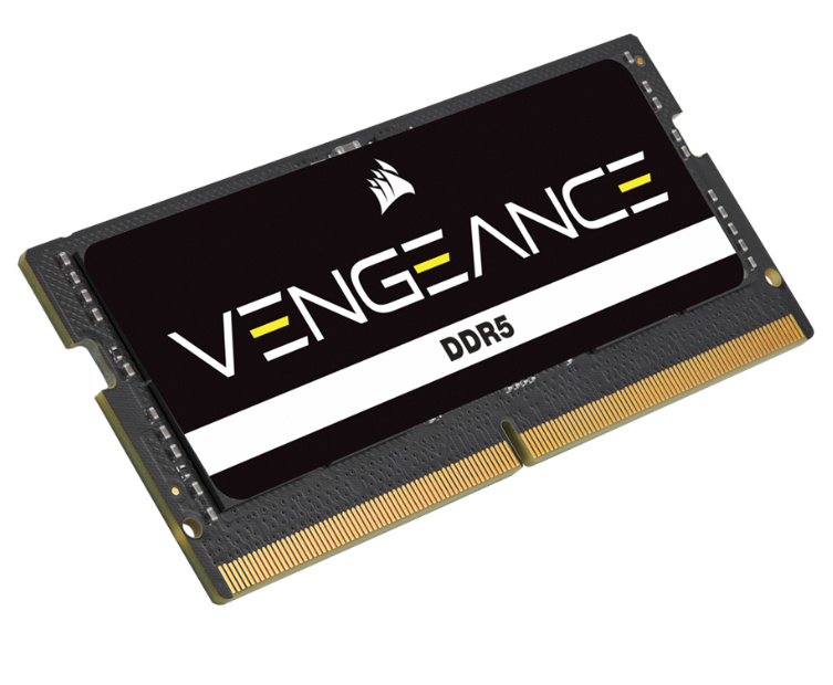 Corsair Corsair Vengeance CMSX8GX5M1A4800C40 geheugenmodule 8 GB 1 x 8 GB DDR5 262-pin SO-DIMM ECC