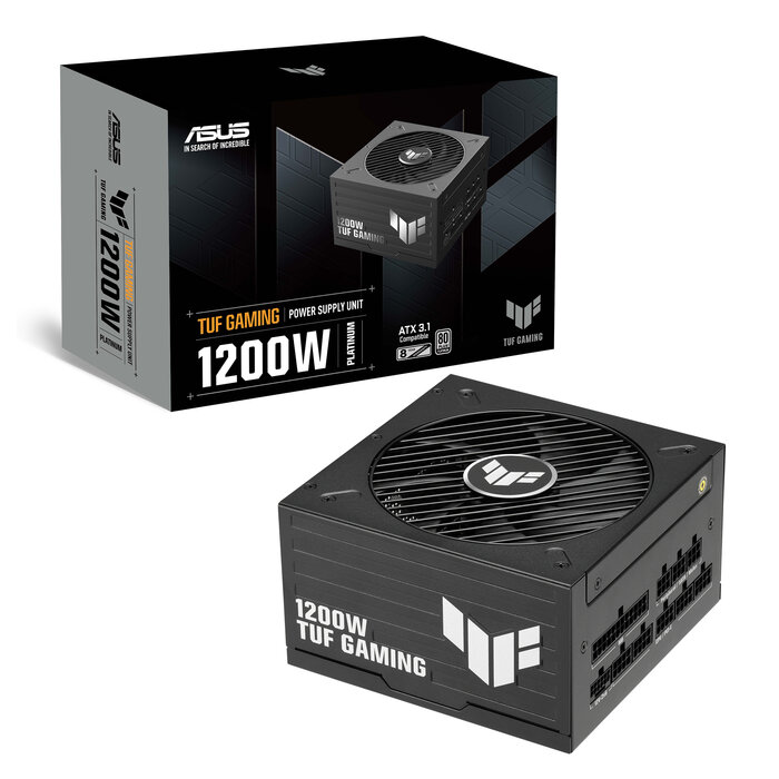 Asus ASUS TUF-GAMING-1200P power supply unit 1200 W 20+4 pin ATX ATX Zwart