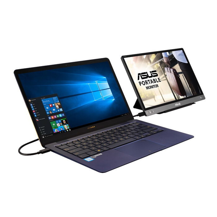 Asus ASUS MB14AC computer monitor 35,6 cm (14") 1920 x 1080 Pixels Full HD Grijs