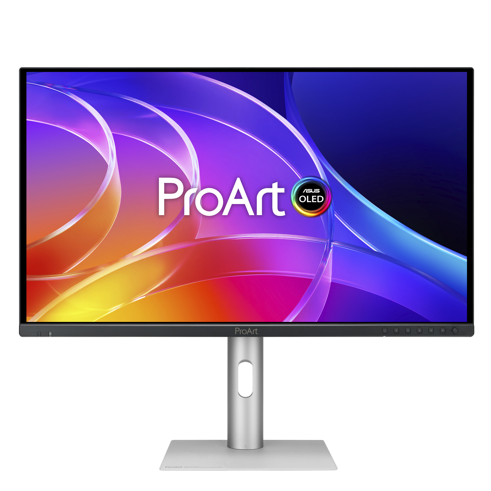 Asus ASUS ProArt OLED PA279CDV computer monitor 67,3 cm (26.5") 3840 x 2160 Pixels 4K Ultra HD QD-OLED Zwart, Zilver