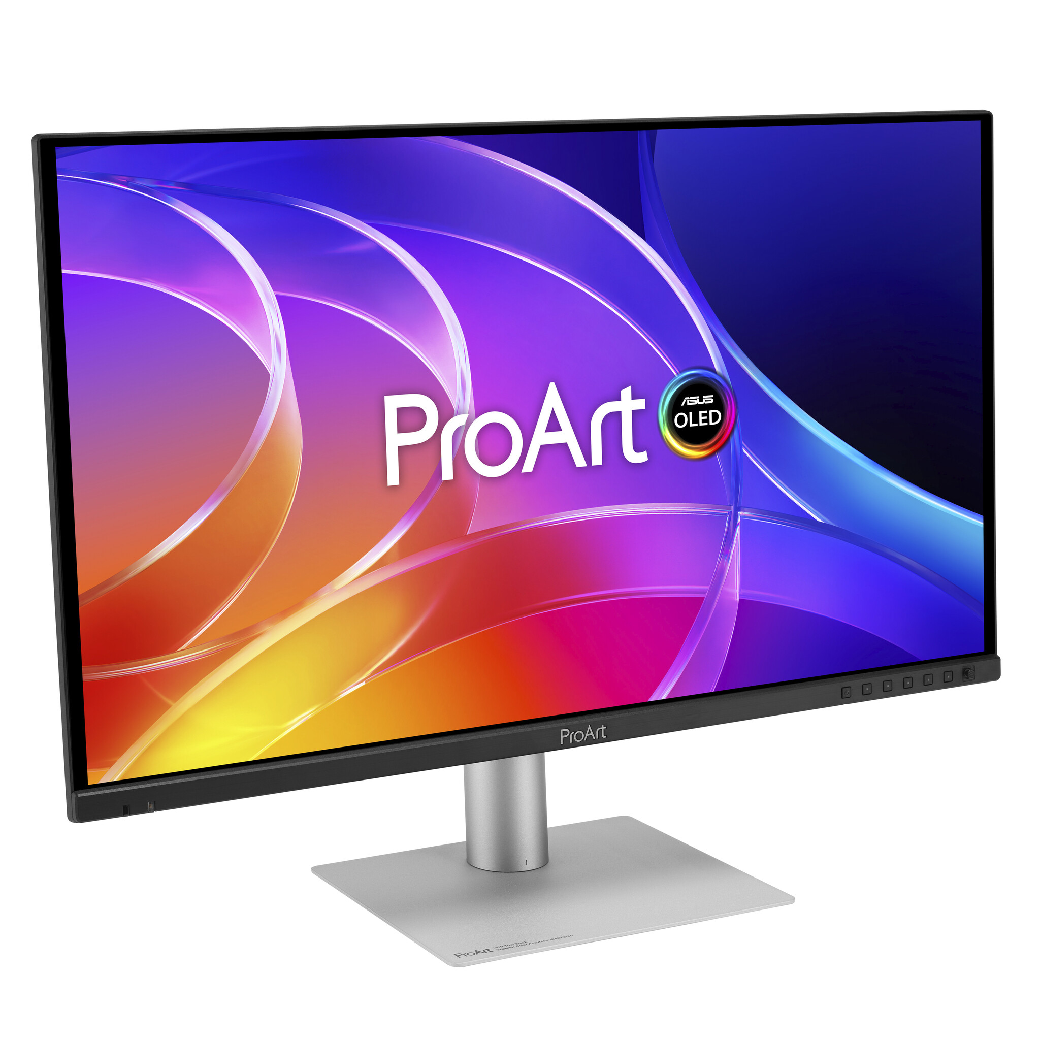Asus ASUS ProArt OLED PA279CDV computer monitor 67,3 cm (26.5") 3840 x 2160 Pixels 4K Ultra HD QD-OLED Zwart, Zilver