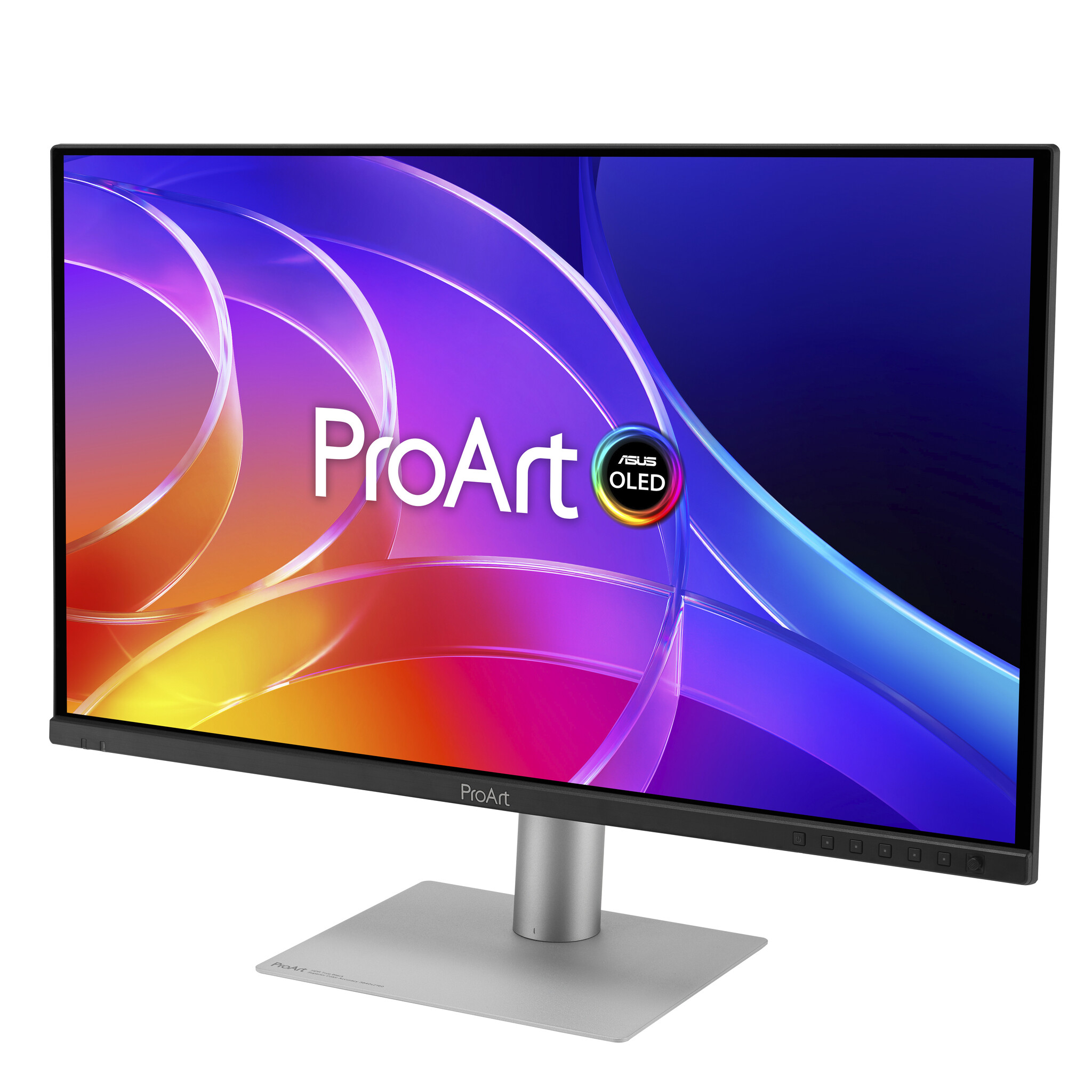 Asus ASUS ProArt OLED PA279CDV computer monitor 67,3 cm (26.5") 3840 x 2160 Pixels 4K Ultra HD QD-OLED Zwart, Zilver