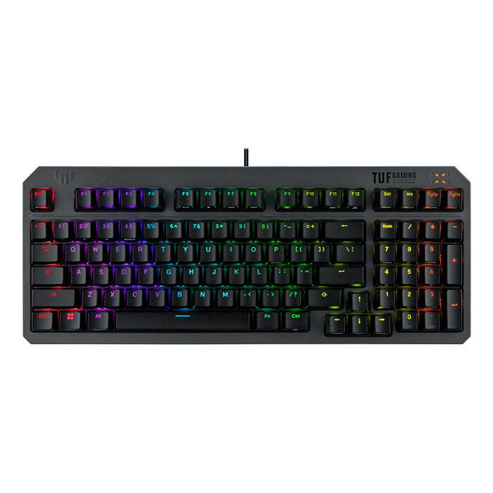 Asus ASUS TUF Gaming K3 Gen II toetsenbord Gamen USB QWERTY Frans Zwart