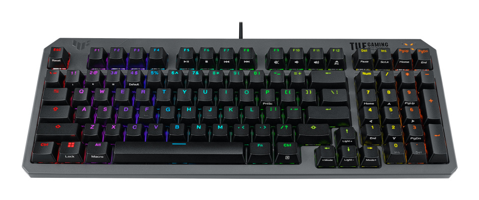 Asus ASUS TUF Gaming K3 Gen II toetsenbord Gamen USB QWERTY Frans Zwart