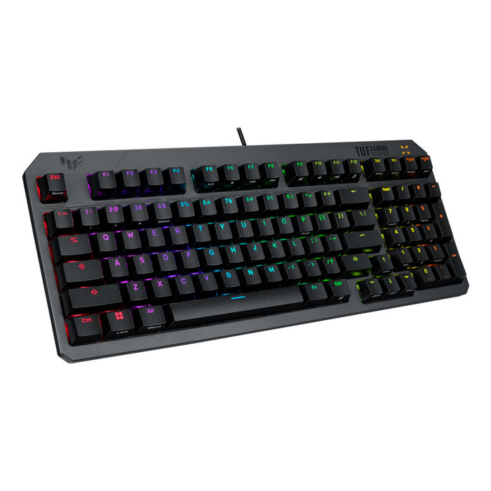 Asus ASUS TUF Gaming K3 Gen II toetsenbord Gamen USB QWERTY Frans Zwart