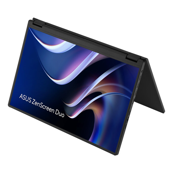 Asus ASUS ZenScreen Duo MB14FCD Draagbare monitor Zwart 35,6 cm (14") LCD 1920 x 1200 Pixels