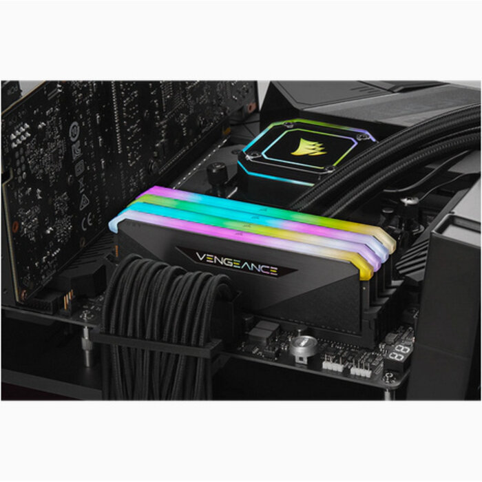 Corsair Corsair Vengeance RGB CMN32GX4M2Z3200C16 geheugenmodule 32 GB 2 x 16 GB DDR4 288-pin DIMM