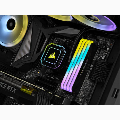Corsair Corsair Vengeance RGB CMN32GX4M2Z3200C16 geheugenmodule 32 GB 2 x 16 GB DDR4 288-pin DIMM
