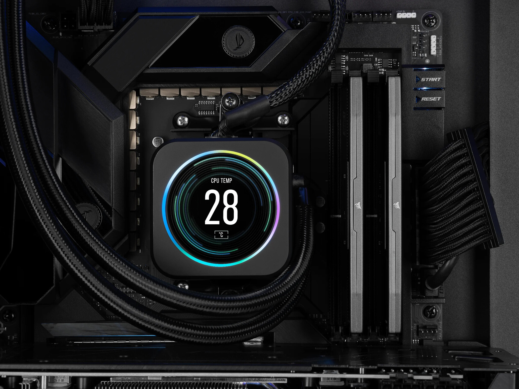 Corsair Corsair Vengeance CMK16GX5M2B5200Z40 geheugenmodule 16 GB 2 x 8 GB DDR5 288-pin DIMM