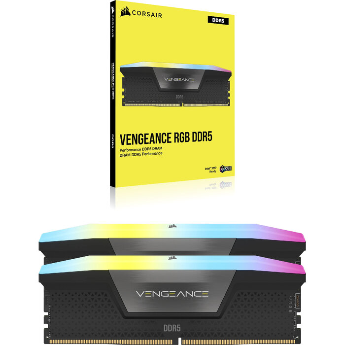 Corsair Corsair Vengeance RGB geheugenmodule 16 GB 2 x 8 GB DDR5 288-pin DIMM