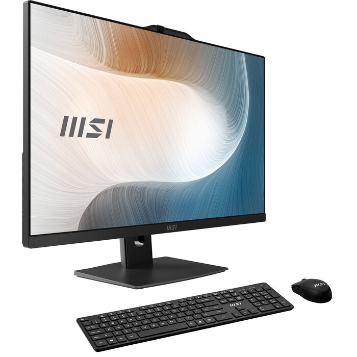 MSI MSI Modern AM272P 12M-1063AT Intel® Core™ i5 i5-1235U 68,6 cm (27") 1920 x 1080 Pixels Alles-in-één-pc 16 GB DDR4-SDRAM 512 GB SSD Windows 11 Home Wi-Fi 6E (802.11ax) Zwart