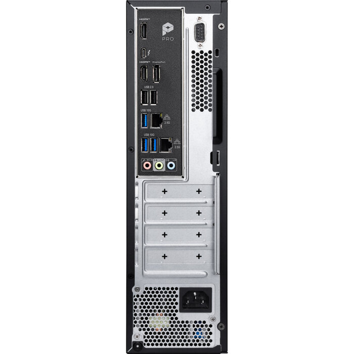 MSI MSI Pro DP80 AI A2G-080DE PC Intel Core Ultra 5 225 16 GB DDR5-SDRAM 512 GB SSD Windows 11 Home Desktop Zwart