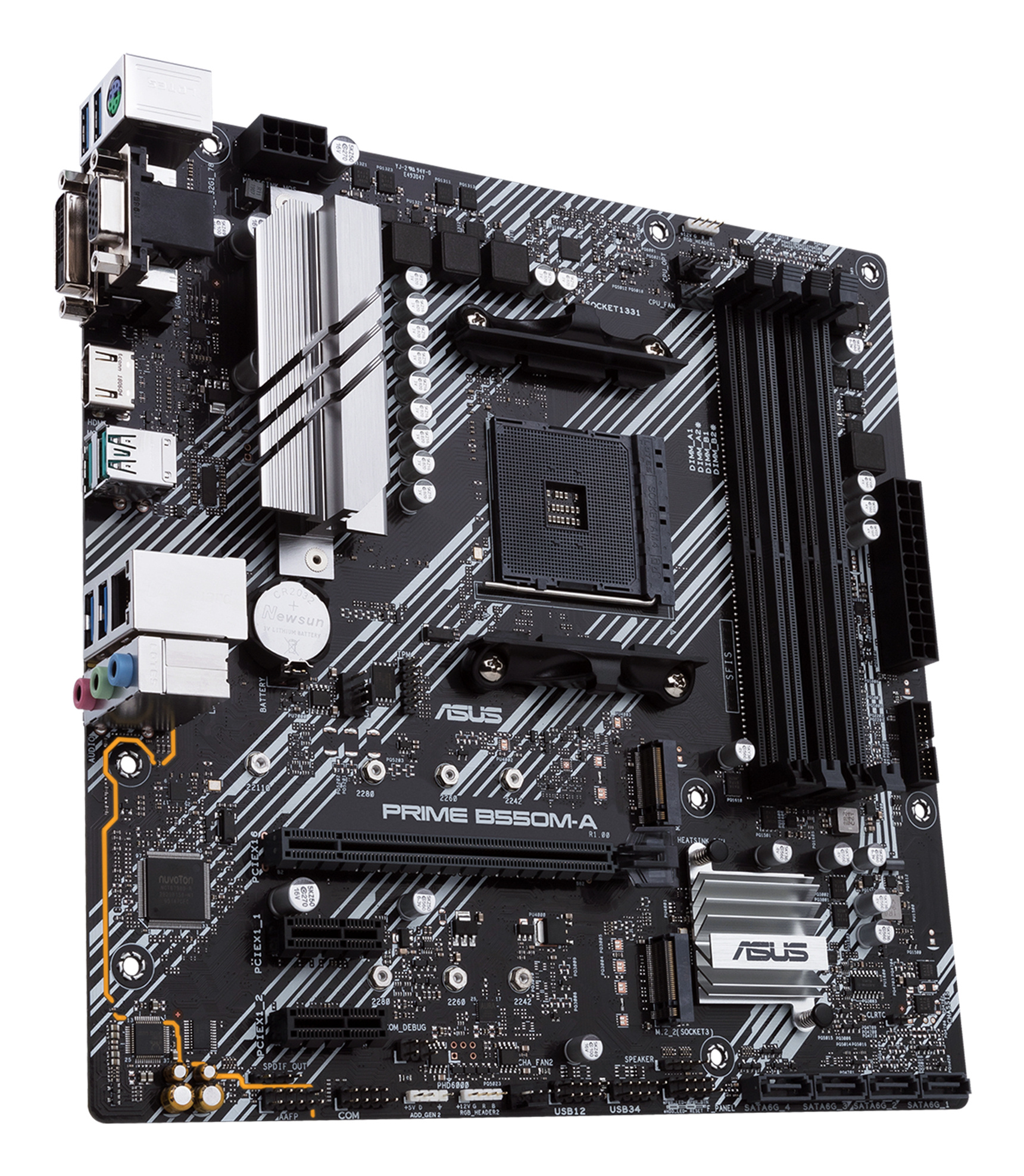 Asus ASUS PRIME B550M-A AMD B550 Socket AM4 micro ATX