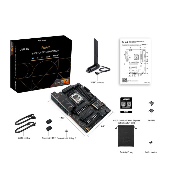 Asus ASUS PROART B850-CREATOR WIFI NEO AMD B850 Socket AM5 ATX