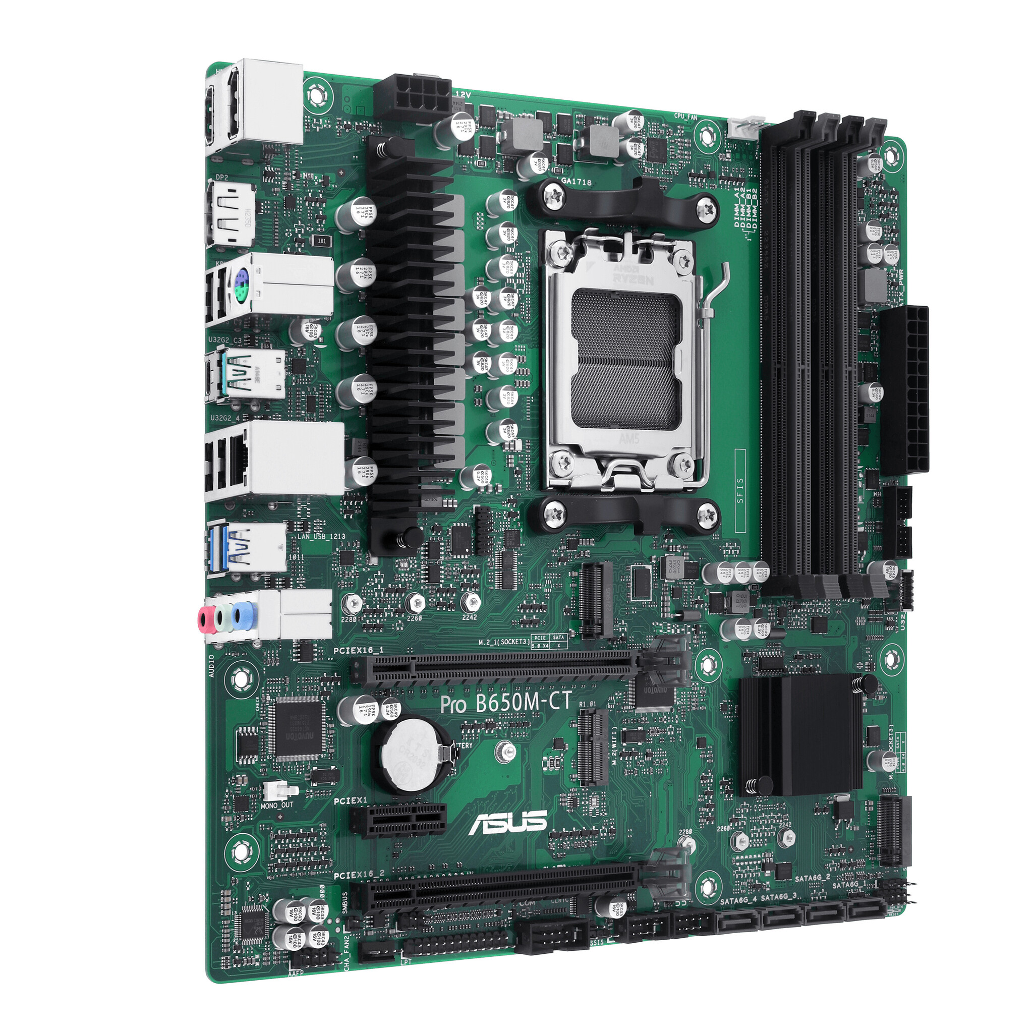 Asus ASUS PRO B650M-CT-CSM AMD B650 Socket AM5 micro ATX