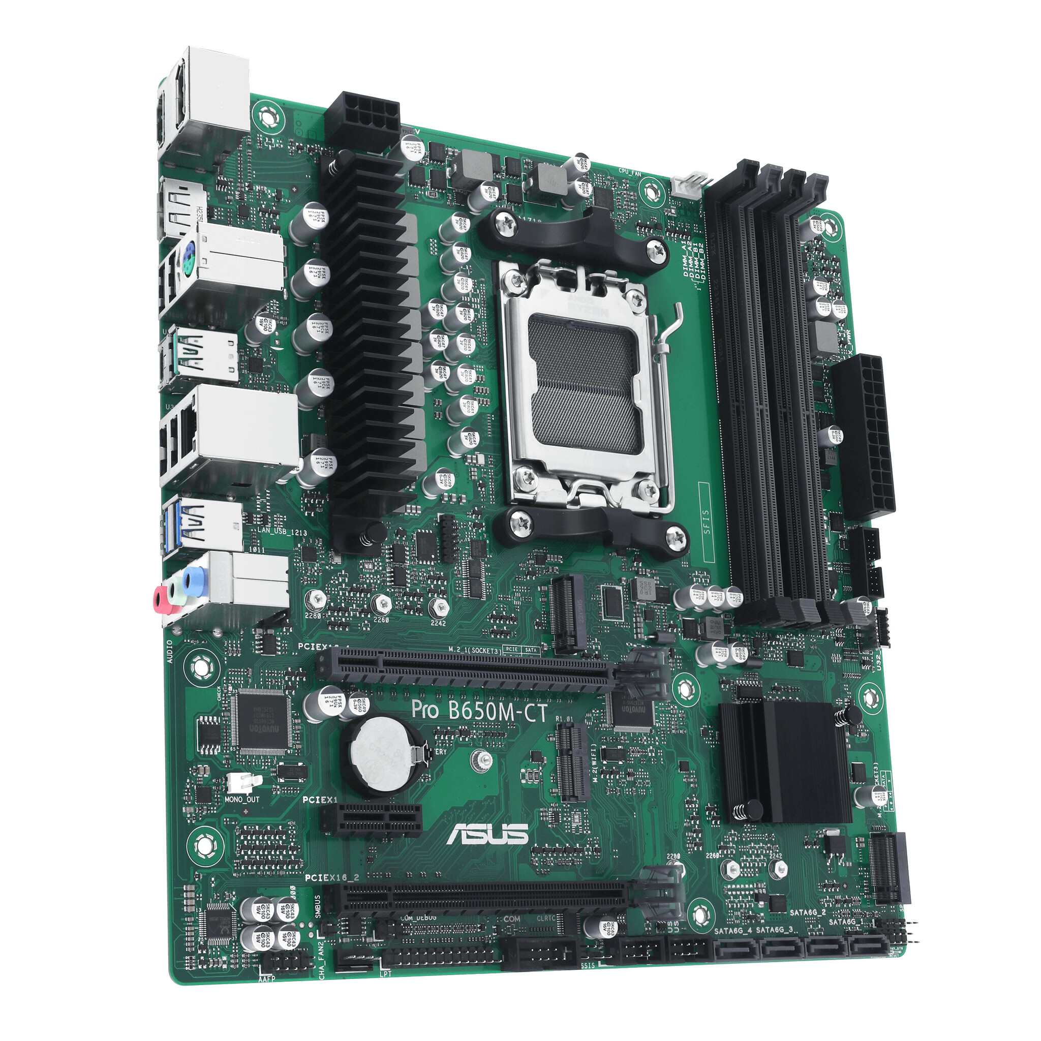 Asus ASUS PRO B650M-CT-CSM AMD B650 Socket AM5 micro ATX