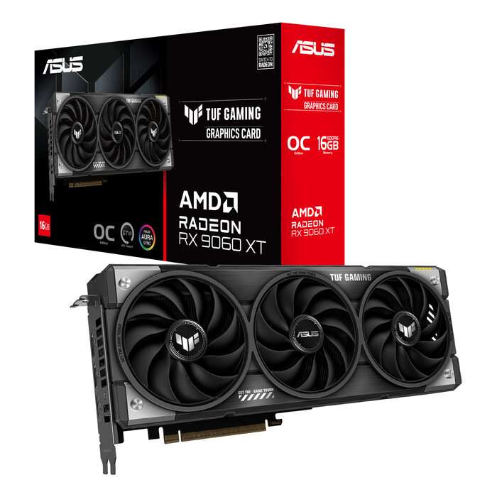 Asus ASUS TUF Gaming TUF-RX9060XT-O16G-GAMING AMD Radeon RX 9060 XT 16 GB GDDR6