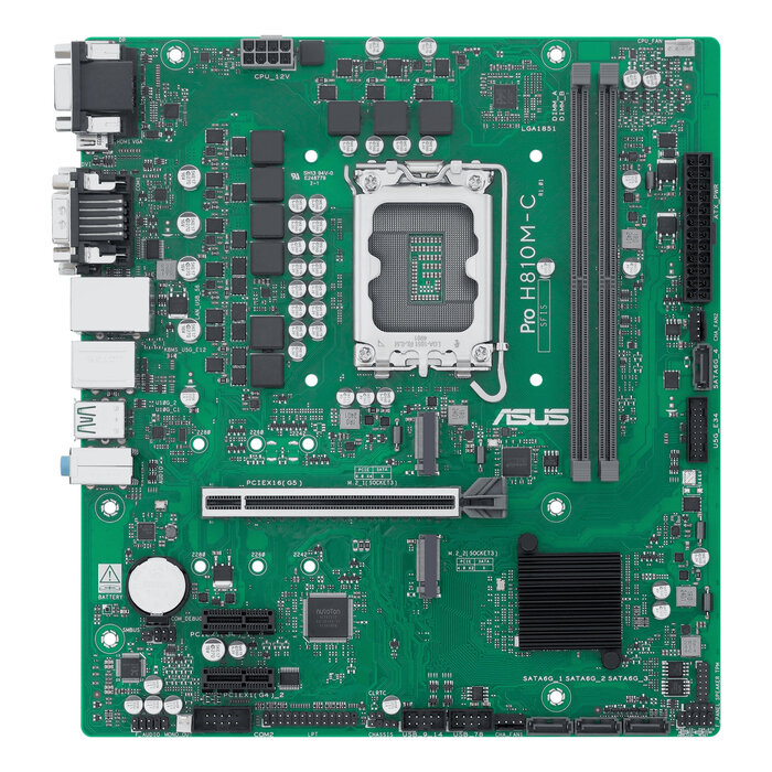 Asus ASUS PRO H810M-C-CSM Intel H810 LGA 1851 (Socket V1) micro ATX