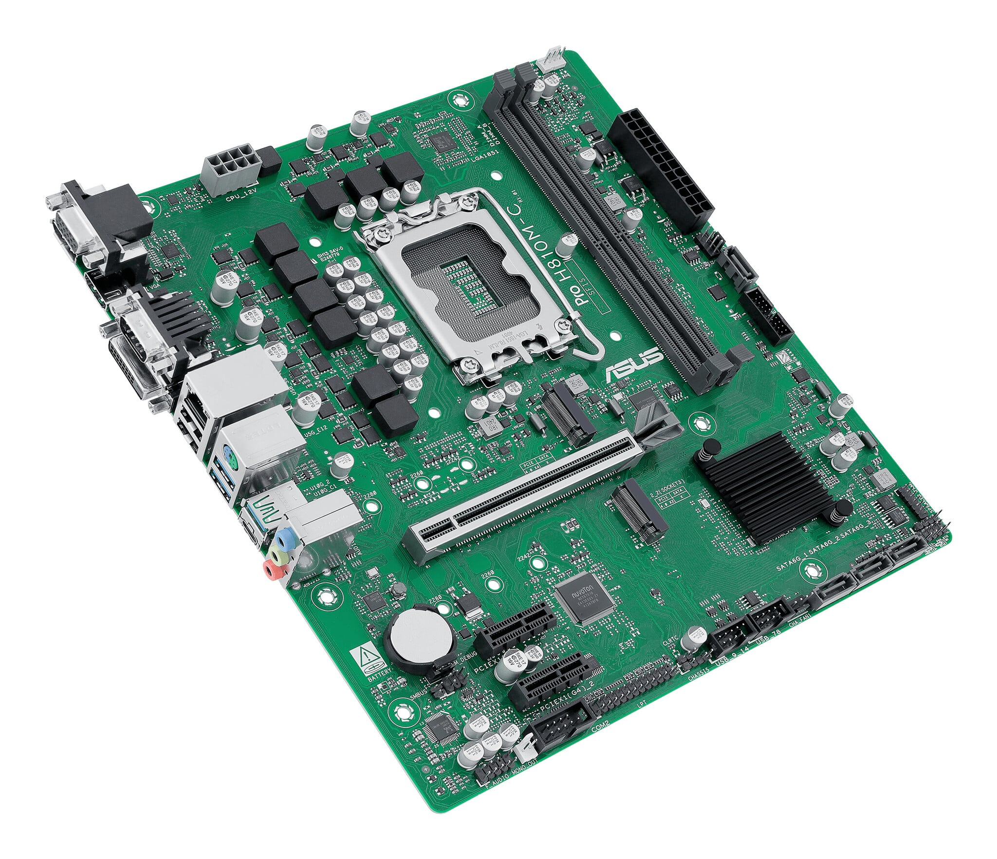 Asus ASUS PRO H810M-C-CSM Intel H810 LGA 1851 (Socket V1) micro ATX