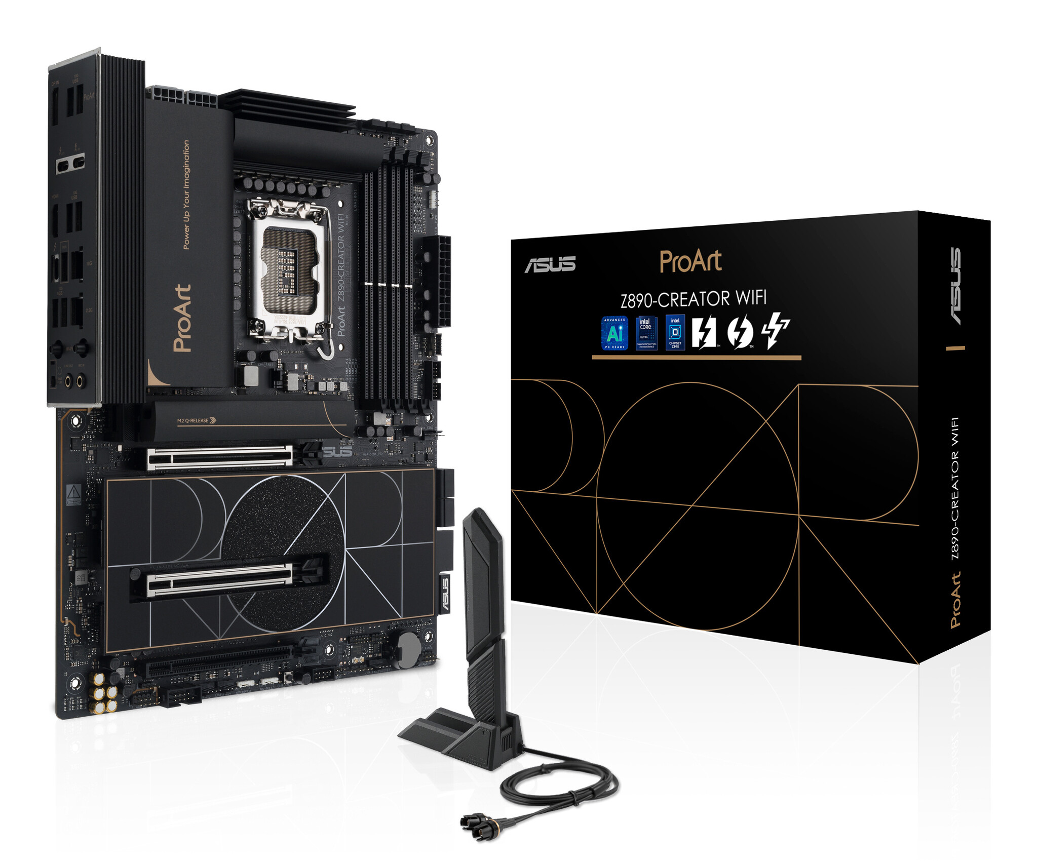 Asus ASUS PROART Z890-CREATOR WIFI Intel Z890 LGA 1851 (Socket V1) ATX