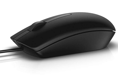 Dell DELL MS116 muis Kantoor Ambidextrous USB Type-A Optisch 1000 DPI