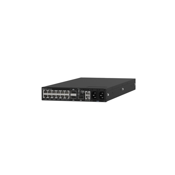 Dell DELL S-Series S4112T-ON Managed L2/L3 10G Ethernet (100/1000/10000) Zwart