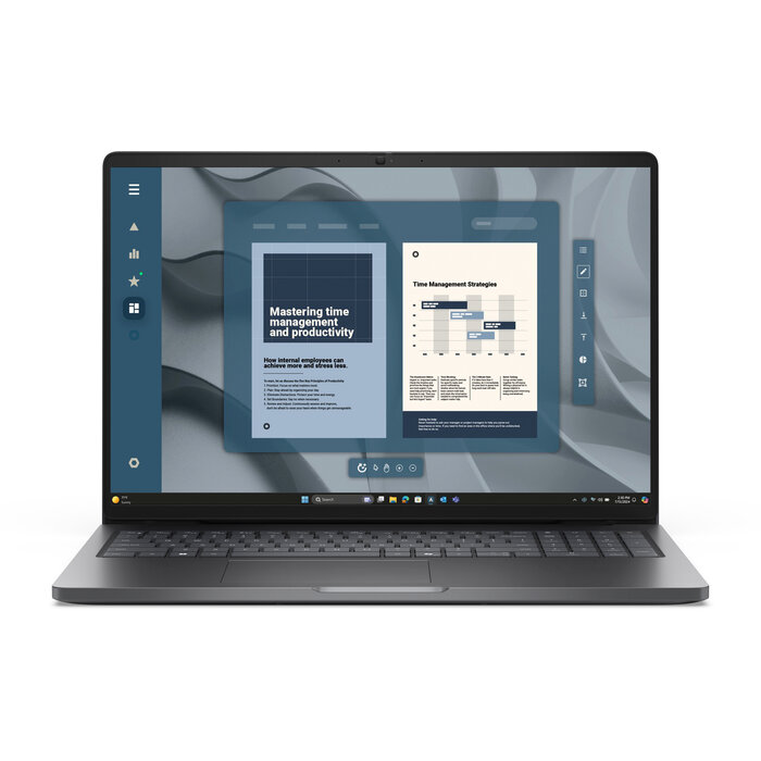 Dell DELL Pro 16 PC16255 AMD Ryzen™ 5 220 Laptop 40,6 cm (16") Full HD+ 16 GB DDR5-SDRAM 512 GB SSD Wi-Fi 6E (802.11ax) Windows 11 Pro Zwart US International