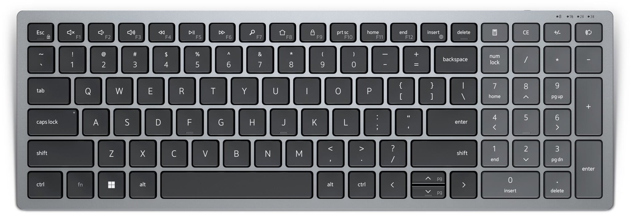 Dell DELL Pro Plus compact toetsenbord - KB740 - VS internationaal (QWERTY)