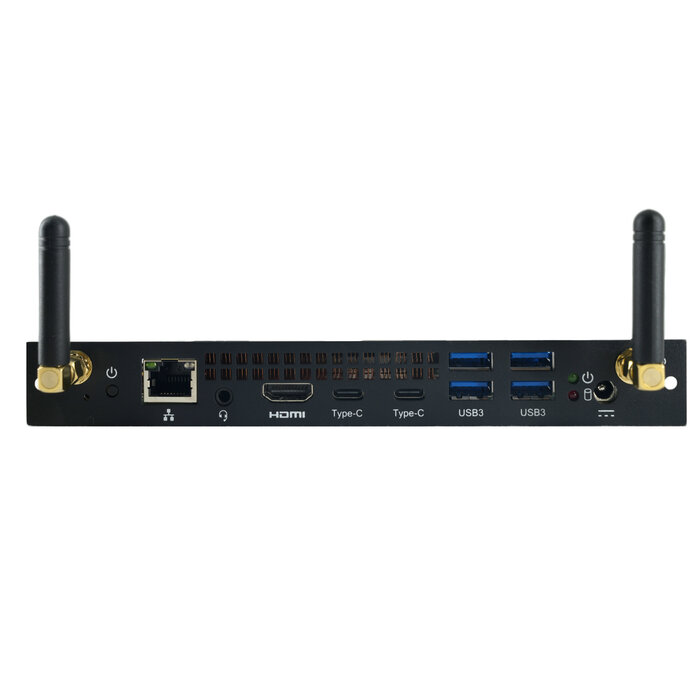 iiyama iiyama SDM51201BC-1L PC's/werkstation Intel® Core™ i5 i5-12450H 8 GB DDR4-SDRAM 256 GB SSD Windows 11 IoT Enterprise Slot-in PC Mini PC Zwart