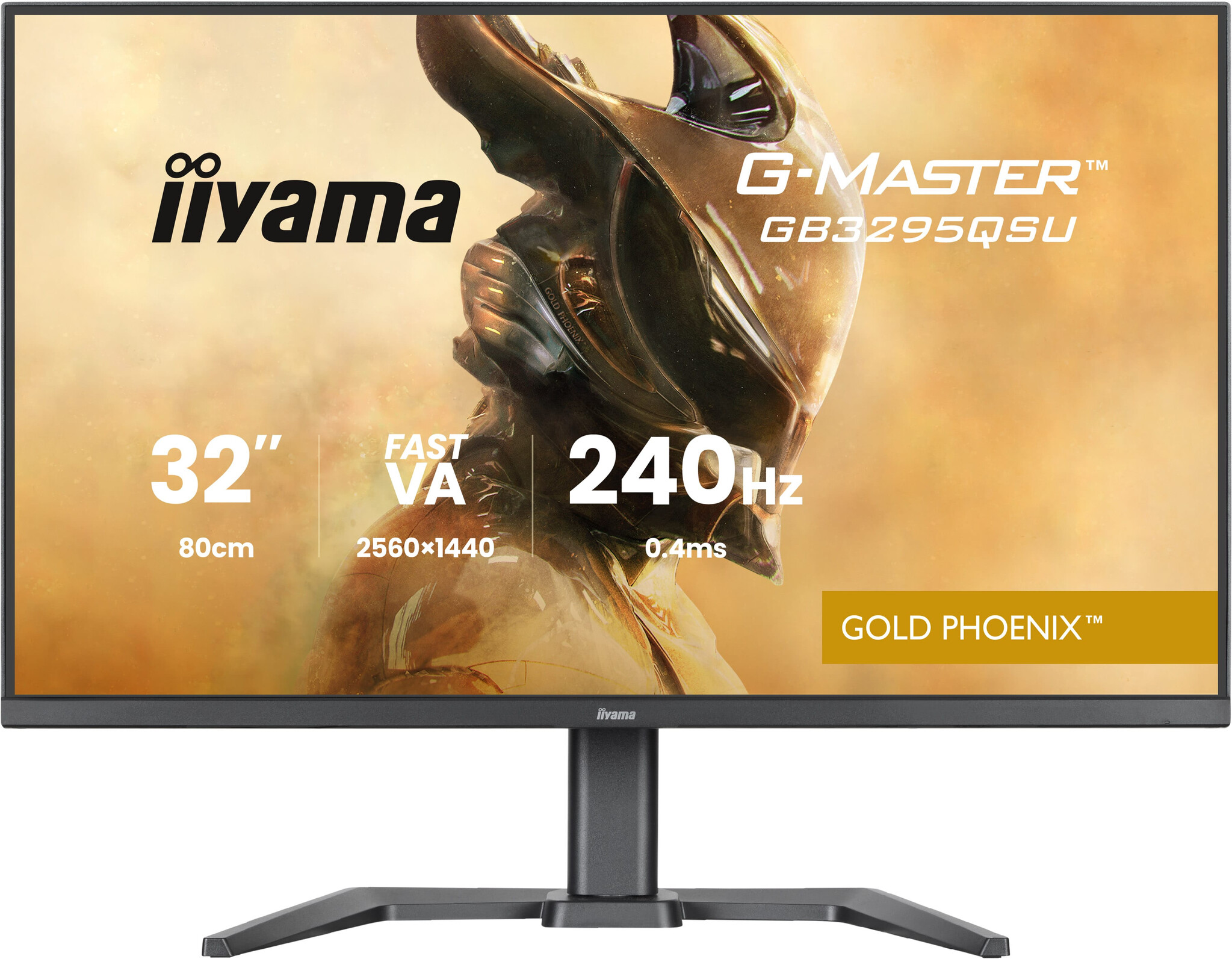 iiyama iiyama G-MASTER GB3295QSU-B1 computer monitor 80 cm (31.5") 2560 x 1440 Pixels Quad HD LED Zwart