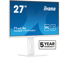 iiyama iiyama ProLite XUB2797HSN-W2 computer monitor 68,6 cm (27") 1920 x 1080 Pixels Full HD LED Wit