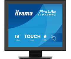 iiyama iiyama ProLite T1932MSC-B2S computer monitor 48,3 cm (19") 1280 x 1024 Pixels SXGA LED Touchscreen Zwart