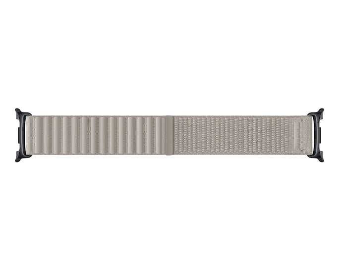 Samsung Samsung Fabric Band (M/L) for Galaxy Watch9 (Watch8) Mokka Stof/Weefsel