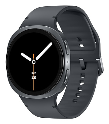 Samsung Galaxy Watch 8 3,81 cm (1.5") AMOLED 44 mm Digitaal 480 x 480 Pixels Touchscreen Grafiet Wifi GPS