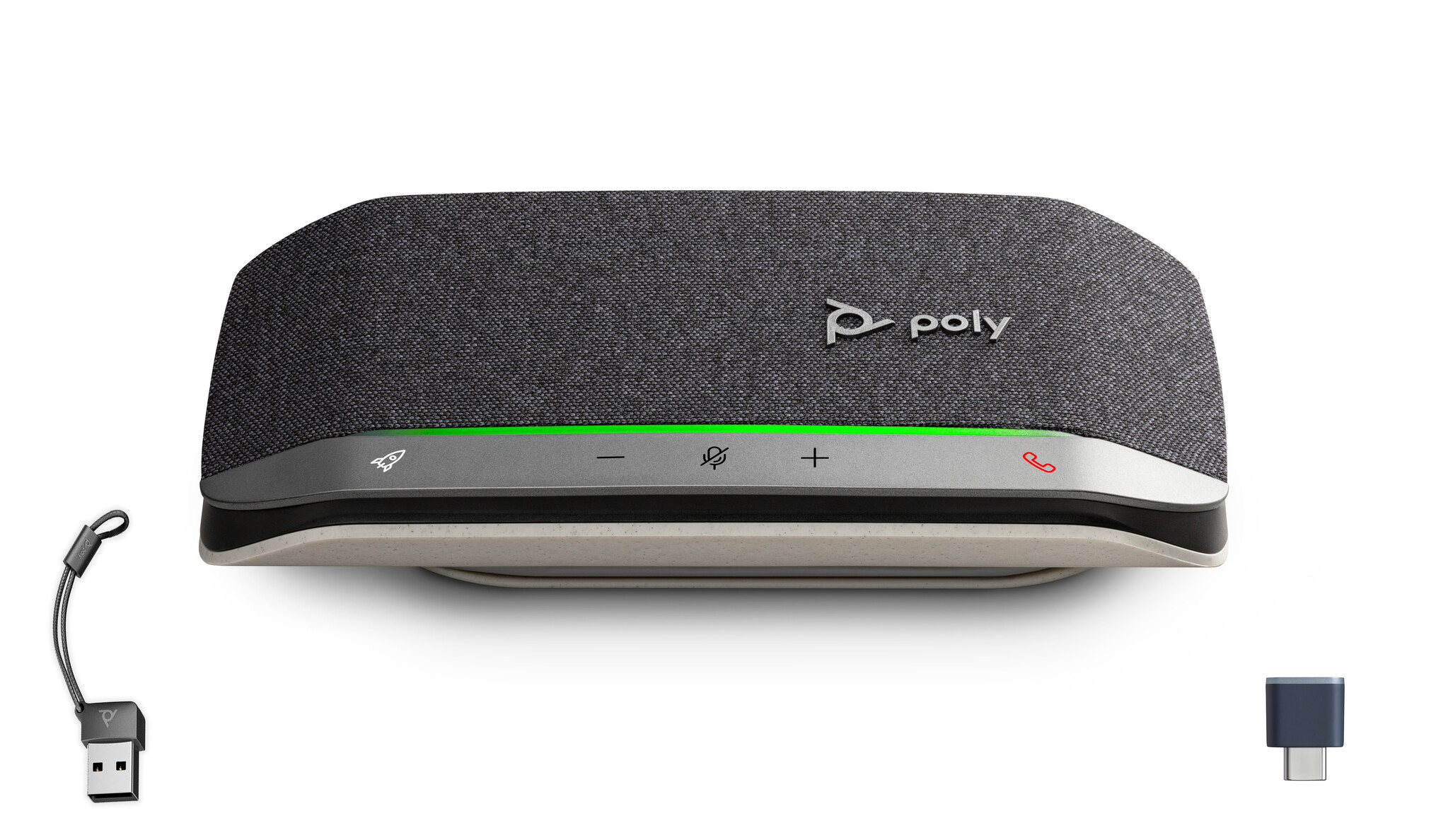 Hewlett & Packard INC. HP Poly Sync 20+ Speakerphone USB-C/A Adapter