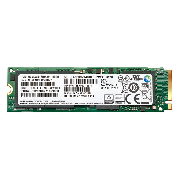 Hewlett & Packard INC. HP 1 TB PCIe 4x4 NVMe TLC SSD