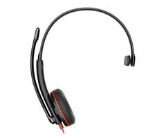 Hewlett & Packard INC. HP Poly Blackwire 3210 zwarte mono USB-C-headset + USB-C/A-adapter (bulk)