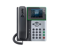 Hewlett & Packard INC. HP Poly Edge E320 IP-telefoon met PoE-ondersteuning