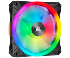 Corsair Corsair iCUE QL140 RGB Computer behuizing Ventilator 14 cm Zwart, Grijs