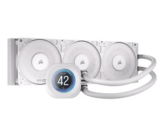 Corsair Corsair Nautilus 360 RS Processor Alles-in-één vloeistofkoeler 12 cm Wit
