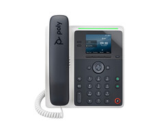 Hewlett & Packard INC. HP Poly Edge E100 IP-telefoon met PoE-ondersteuning