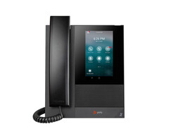Hewlett & Packard INC. HP Poly CCX 400 Business Media Phone met ondersteuning voor Open SIP en PoE